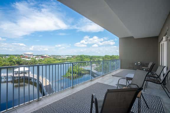 Wharftown Retreat at Laketown Wharf 3BR Condo w/ Balcony Views, Pools, Walk to Beach, Sleeps 8 | Daily Entry to Local Activity Options - Image 1