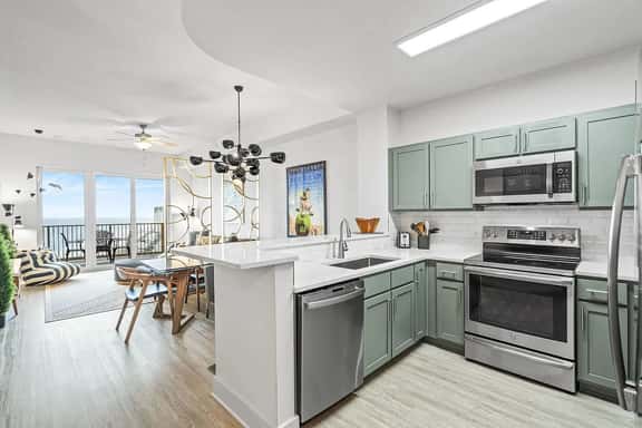 Salt and Shore Escape Beachfront Condo at Calypso w/ Balcony, Pool, Near Pier Park, Sleeps 7 | Daily Activity Deals - Image 1