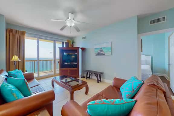 Sunrise Serenity Resort Condo at Sunrise Beach w/ Gulf Views, Pools, Balcony, Sleeps 10 | Daily Access to Exclusive Local Activities - Image 1