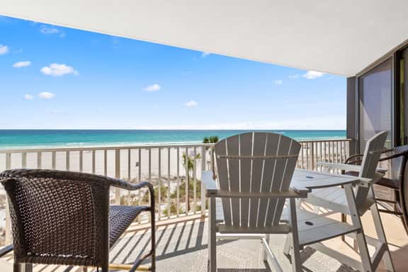 Beachfront Days Ocean View Condo at Edgewater w/ Balcony, Pool, Beach Access, Sleeps 4 | Unlock Local Activity Experiences Daily - Image 1